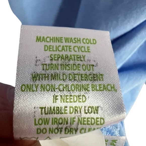 Lilly Pulitzer Finn Top Long Sleeve Cotton Blend Multi Sink or Swim SZ XL - Picture 6 of 9